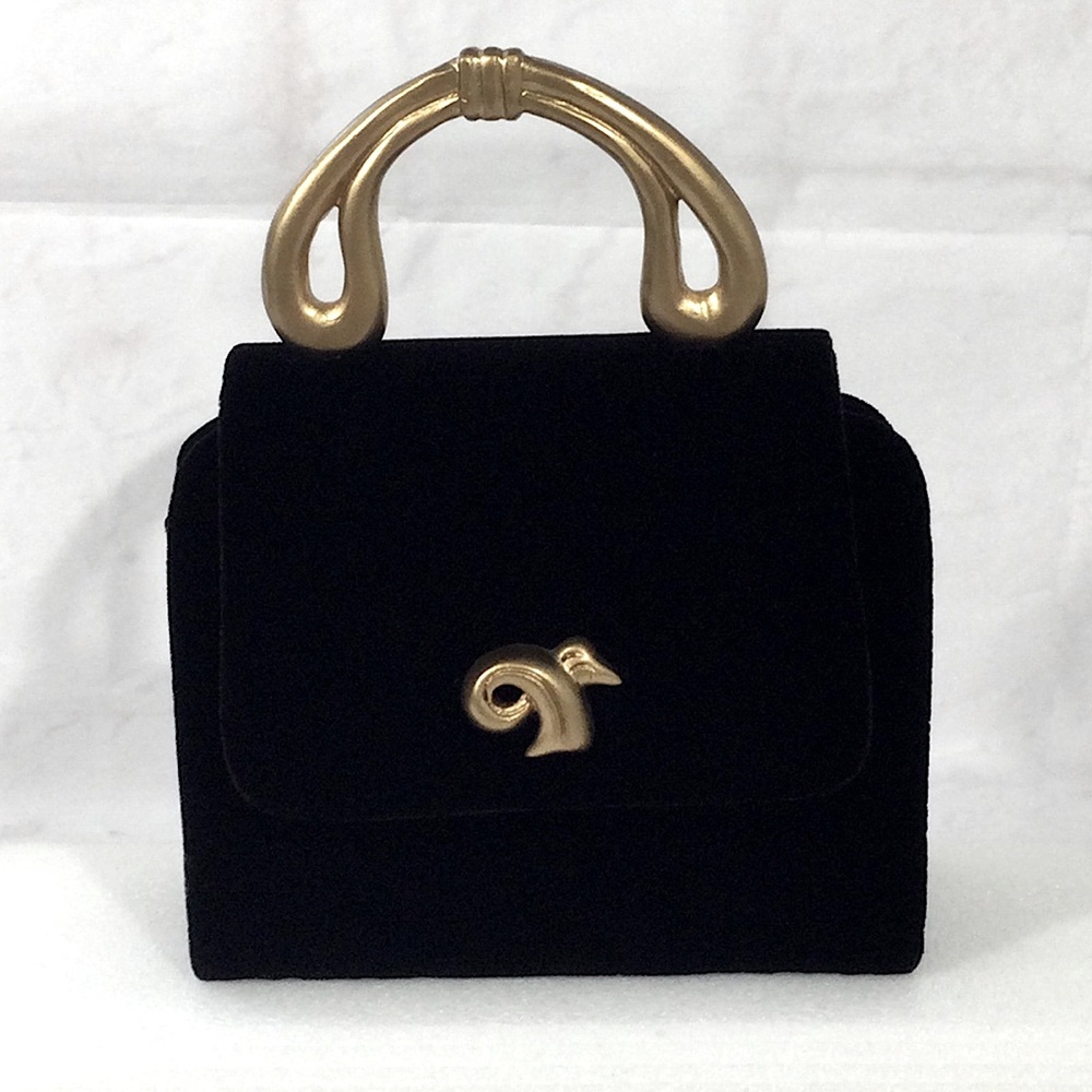 Vintage Velvet Evening Bag.